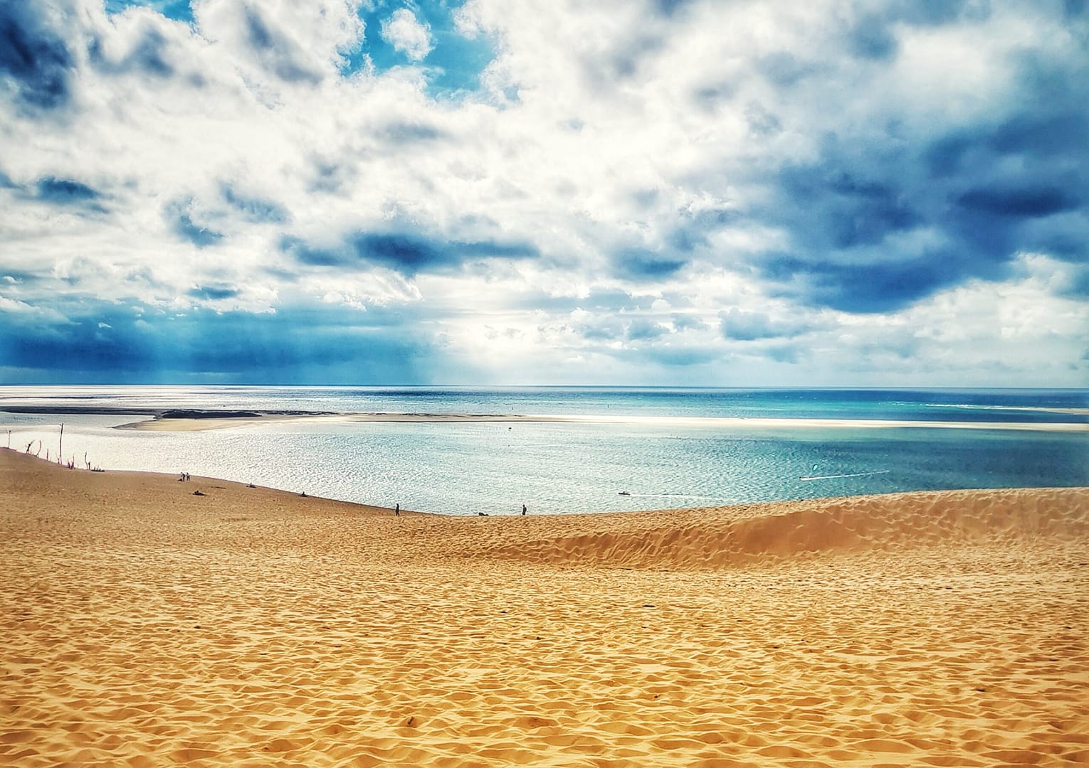 photo du bassin d'arcachon