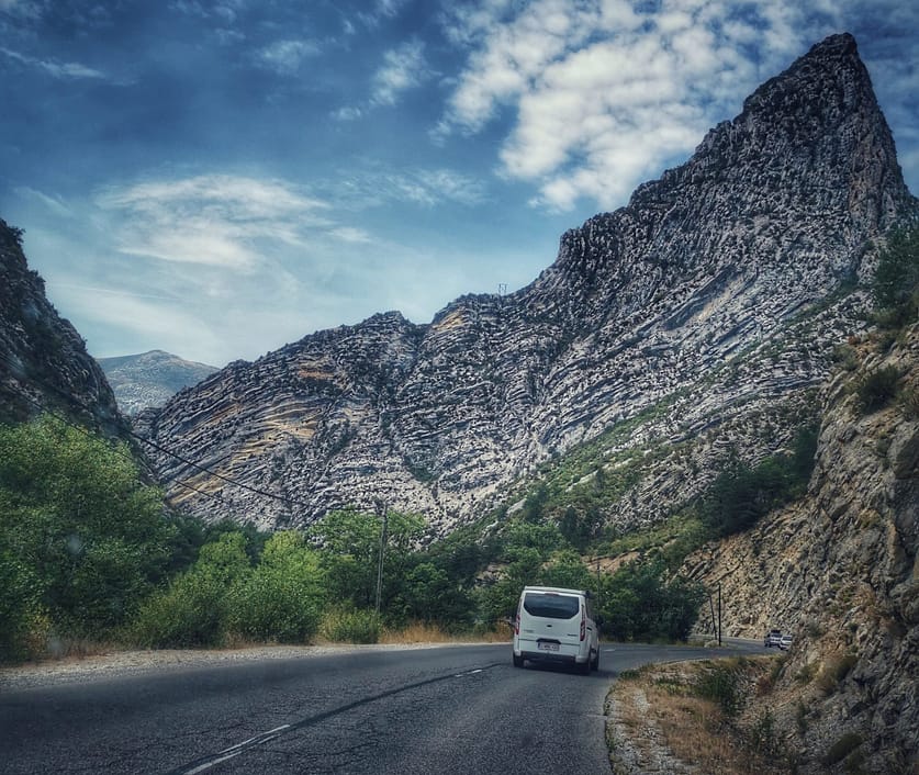route des gorges du Verdon en France